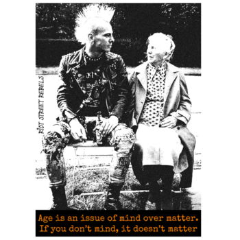 Punk And Pearls Of Wisdom T-Shirt - Image 2